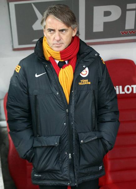 Dopo il Manchester Roberto allena il Galatasaray fino a quest’anno; ora il suo ritorno a Milano con l’Inter (Afp)